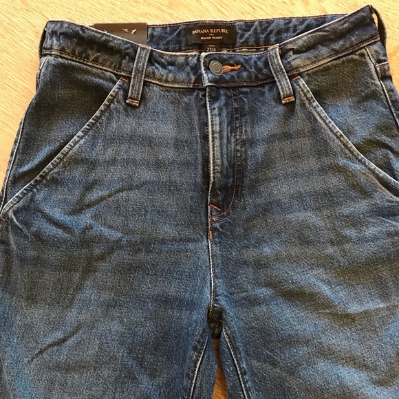 NWT Banana Republic Petite Luxe Jean High-Rise Trouser 27/4 - Picture 5 of 12